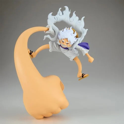 BANPRESTO One Piece Monkey D. Luffy Gear 5 FigLife! Vol. 4 Statue